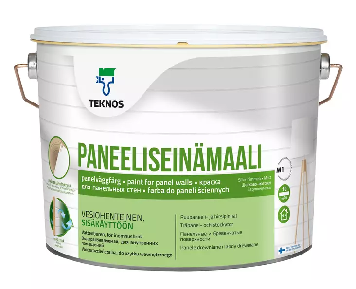 Teknos Paneeliseinämaali A-Pohja 9L - Sisämaalit - 0019954 - 1