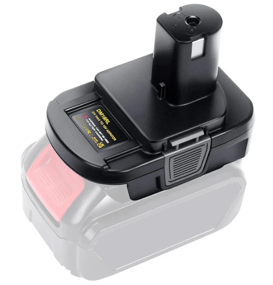 Akkuadapteri Milwaukee 18V akku - Ryobi 18V runko - Akkuadapterit - 0018654 - 1