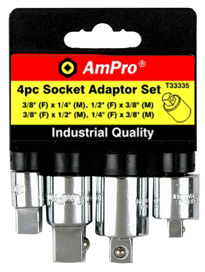 Ampro adapterisarja 4-os. - Jatkovarret ja niveljatkot - 0005604 - 1