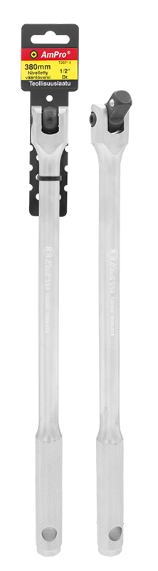 Ampro nivelletty vääntövarsi 1/2" 380mm - Raikkävääntimet ja nivelvääntimet - 0005674 - 1