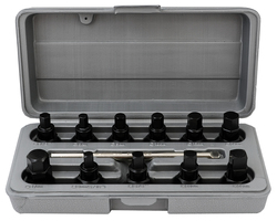 AmPro öljytulppahylsysarja 3/8" 12-os. - Öljynvaihtotyökalut  - 0012324 - 1