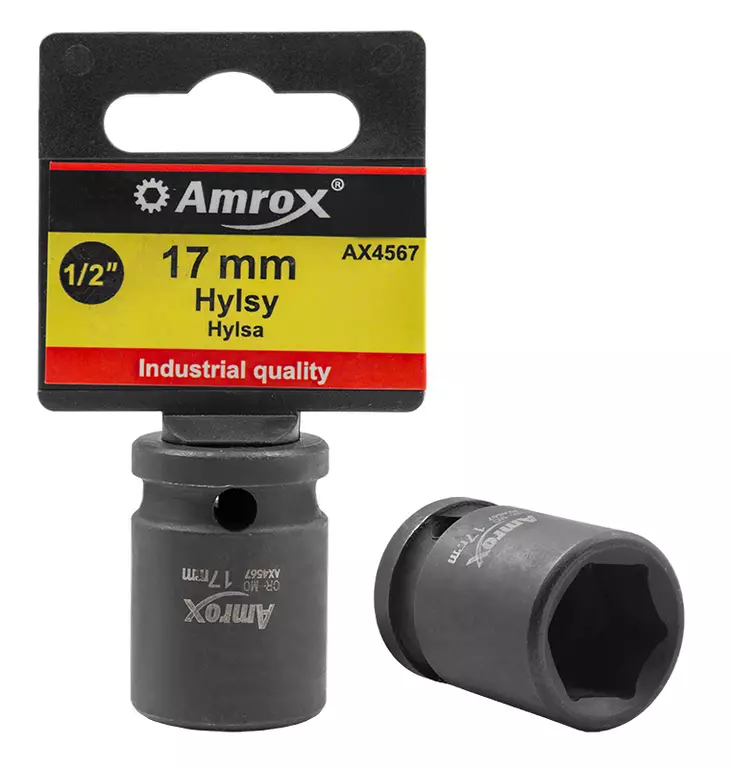 Amrox voimahylsy 1/2" 10mm - Kone- ja voimahylsyt - 0018914 - 1