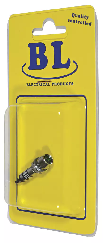 BL led-merkkivalo 12v vihreä - Katkaisijat ja releet - 0012444 - 1