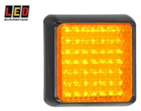 BL Led-takavilkku 12/24V 122x122mm - Peräkärryn takavalot - 0012584 - 1