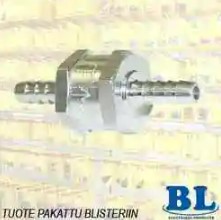 BL väliventtiili 10mm putk. - Polttoaine- ja öljyletkut - 0012604 - 1