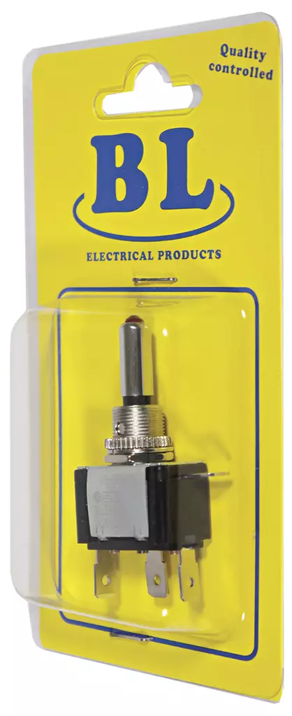 BL vipukatkaisija led punainen ON-OFF-ON - Katkaisijat ja releet - 0012474 - 1