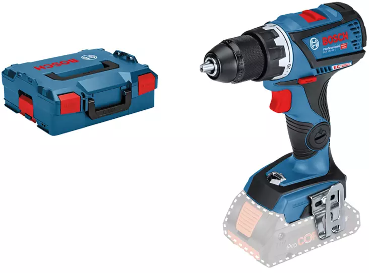 Bosch Akkuporakone GSR 18V-60 C Runko - Akkuporakoneet - 0000534 - 1