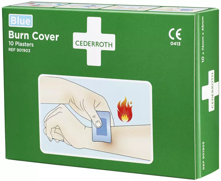 Burn Cover palovammalaastari 10kpl/ltk - Ensiaputarvikkeet - 0002704 - 1