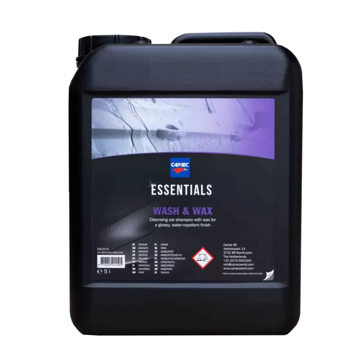 Cartec Wash & Wax Shampoo 5l - Autonpesuaineet ja vahat - 0021234 - 1