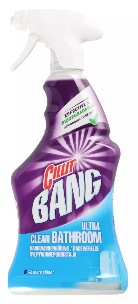 Cillit Bang Yleispuhdistusaine kylpyhuone 500ml Ultra Clean - Yleipesuaineet - 0009074 - 1