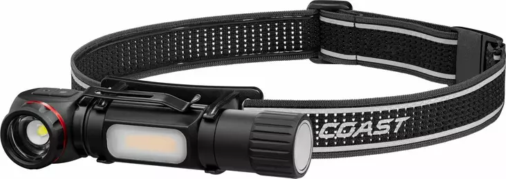 Coast TXM55R ladattava otsavalo 1500lm, C.O.B aluevalolla - Taskulamput ja otsalamput - 0020334 - 1
