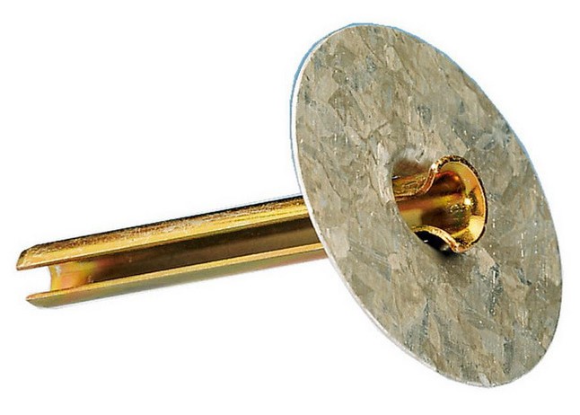 Eristeen kiinnitys aluslevy, peltinen 6x50mm 500kpl - Aluslevyt ja korilaatat - 0016644 - 1