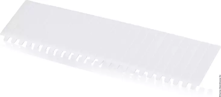 F-Tronic DIN-aukon peitelista 12mod valkoinen - Liittimet ja tarvikkeet - 0019724 - 1