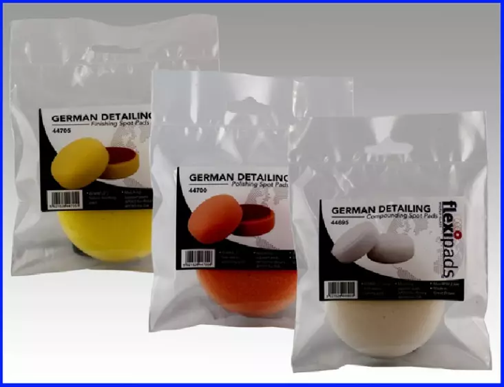 Flexibads Kiillotussieni 80x30mm tarra valkoinen - Kiillotuslaikat - 0003644 - 1