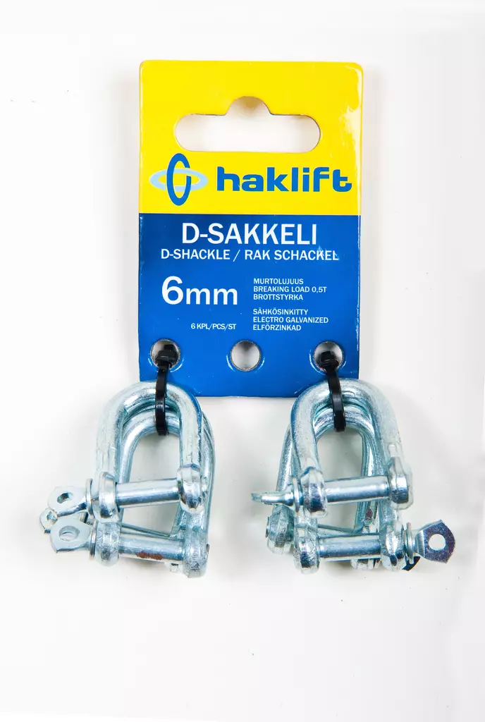 Haklift sakkeli M6 6kpl - Sokat, haat, sakkelit - 0003294 - 1