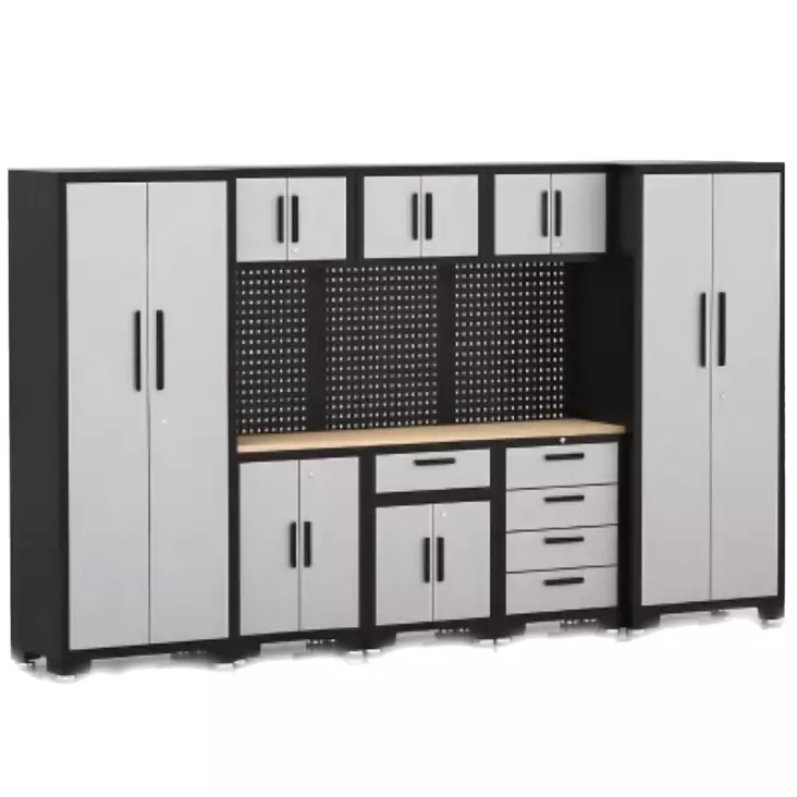 Hammer Autotallin kalusteryhmä H09 330x47x192cm - Autotallikalusteet - 0019414 - 1