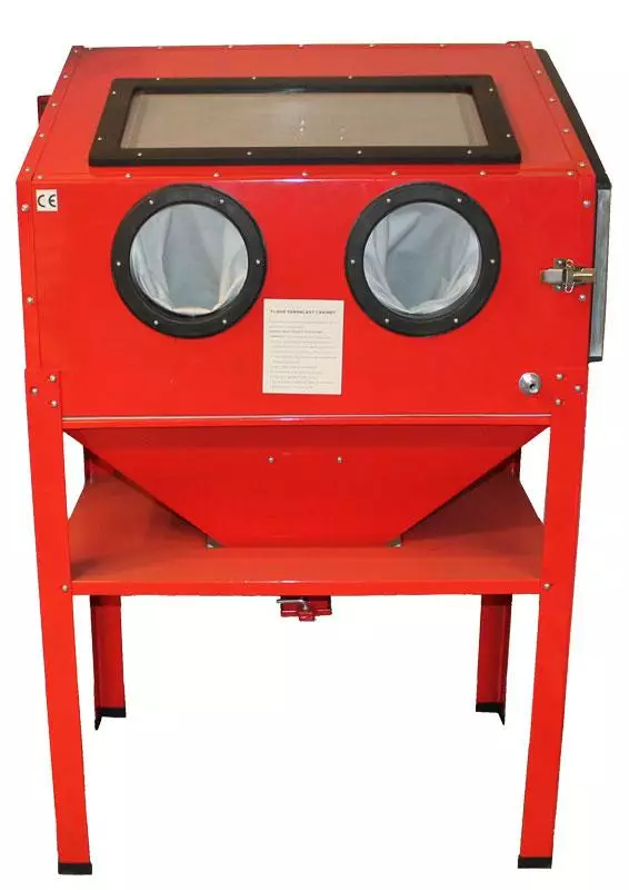 Hiekkapuhalluskaappi jaloilla - Hiekkapuhallus - 0006374 - 1