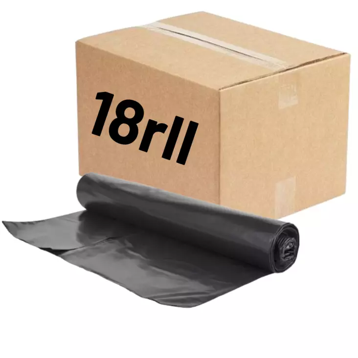 Jätesäkki 150l 8kpl/rll LAATIKKO (18rll) - Jätesäkit ja roskapussit - 0020084 - 1