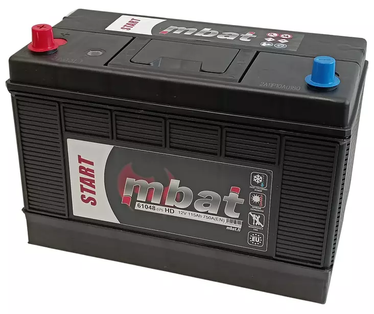 Käynnistysakku/115Ah/750A 332x174x238/B0/+- - Käynnistysakut - 0014214 - 1