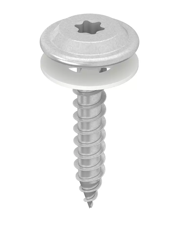 Kingi lukkosaumaruuvi 4,5 x 25, Sinkitty zn, 500kpl - Kateruuvit - 0018454 - 1