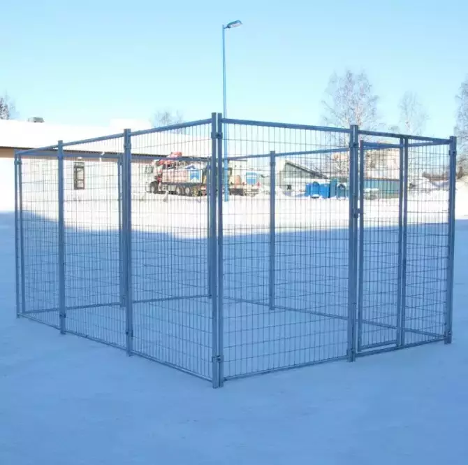 Koiratarha 2,4x3,6m kuumasinkitty - Koiratarhat ja eläinverkot - 0020864 - 1