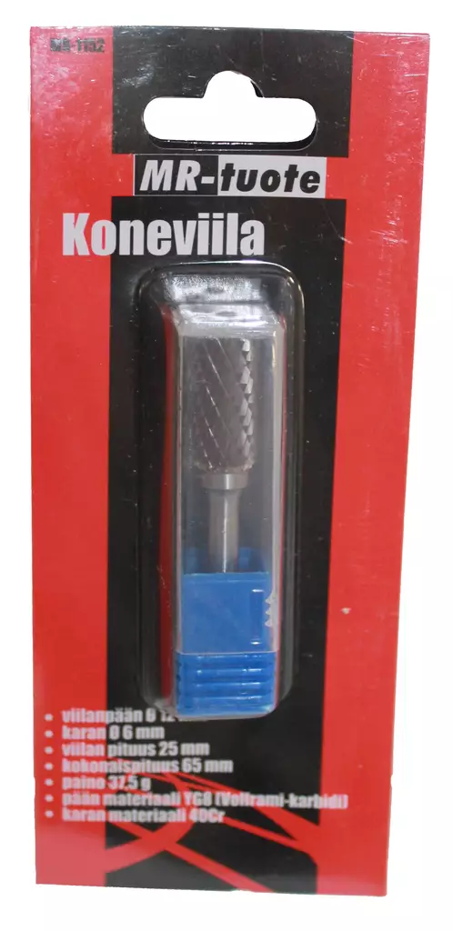 Koneviila 12x25 mm tasapää - Pyöröviilat - 0006444 - 1