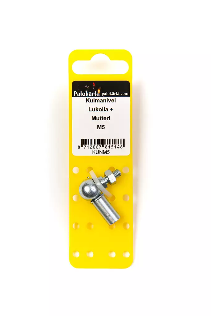 Kulmanivel lukolla + mutteri M5 - Ohjaamotarvikkeet - 0001614 - 2