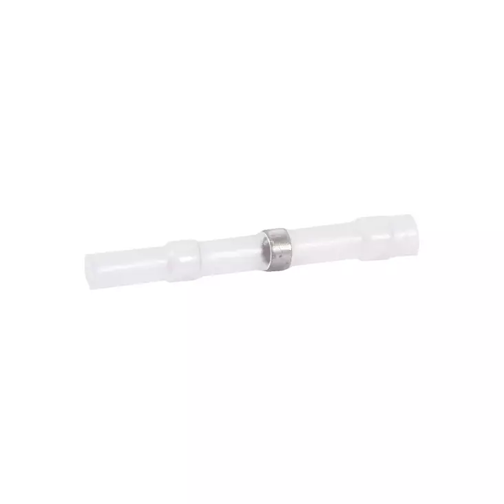 Kutistejatkoliitin tinalla 10kpl Valkoinen 0.1-0.5mm2 - Liittimet ja tarvikkeet - 0018034 - 1