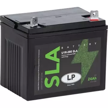 Akku/24Ah/240A 197x130x170/-+ - Pienkoneakut - 0020274 - 1