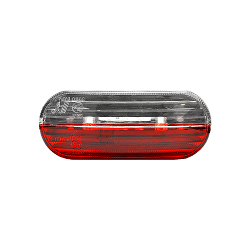Led äärivalo pun/valk. 12V 99x42mm - Äärivalot ja heijastimet - 0008574 - 1