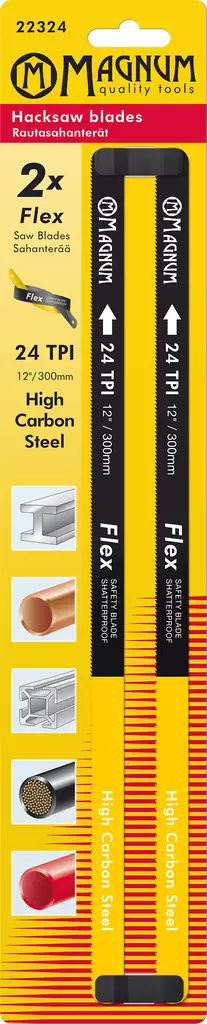 Magnum Rautasahanterä 2kpl Flex 24T - Sahanterät - 0001144 - 1