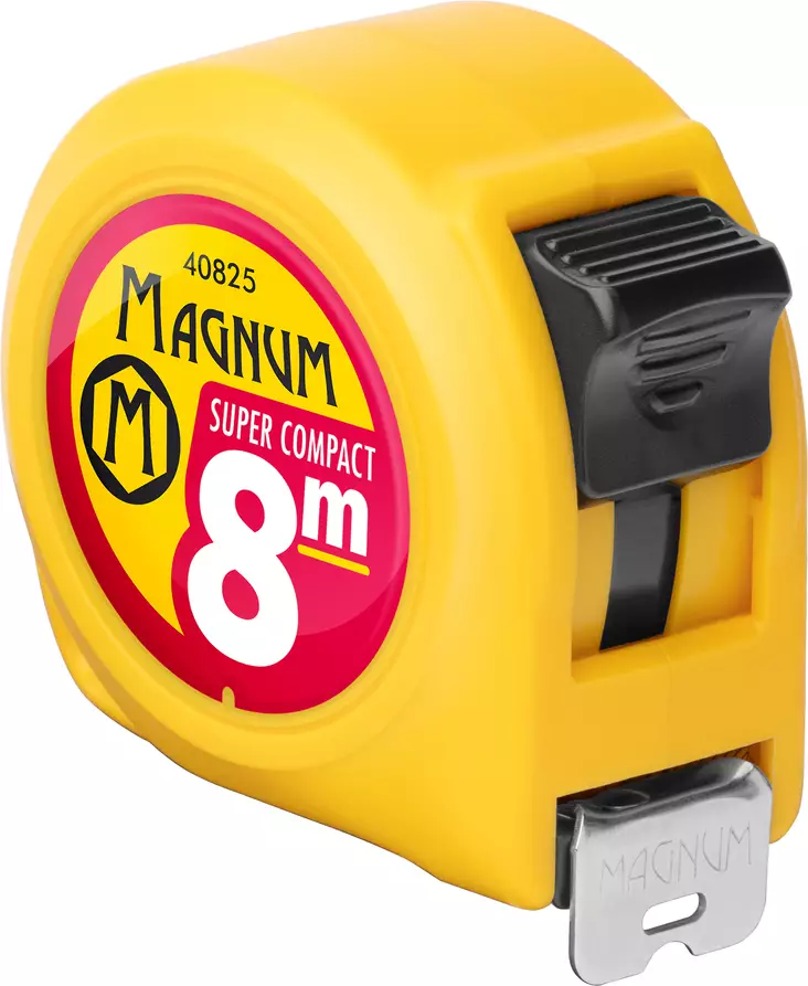 Magnum Rullamitta Super Compact 8m/25mm - Rullamitat ja avokelamitat - 0000934 - 1