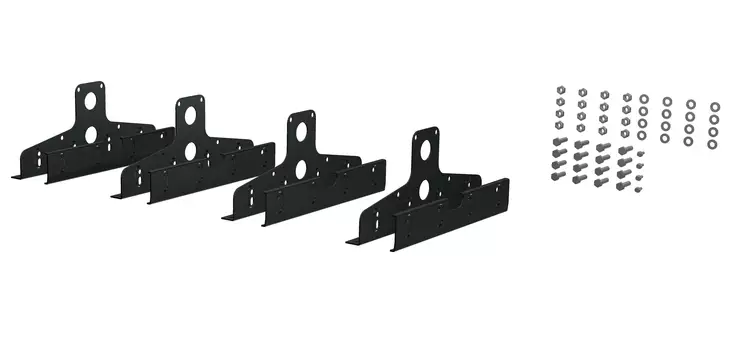 Markki Kiinnikepaketti Lukkosaumakatolle (4kpl/pkt) RR33 Musta - Lumiesteet - 0020454 - 1