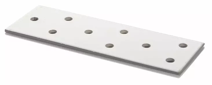 Naulauslevy 40x120x2mm valkoinen - Naulauslevyt - 0012394 - 1