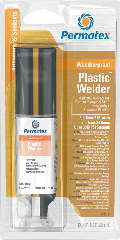 Permatex Epoksiliima muovihitsaus 25ml - Liimamassat ja tiivistysmassat - 0011494 - 1