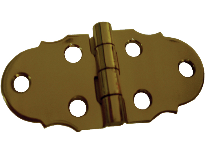 Pisla antiikkisarana 73,2x33mm ant,messinki - Kalustesaranat - 0002154 - 1