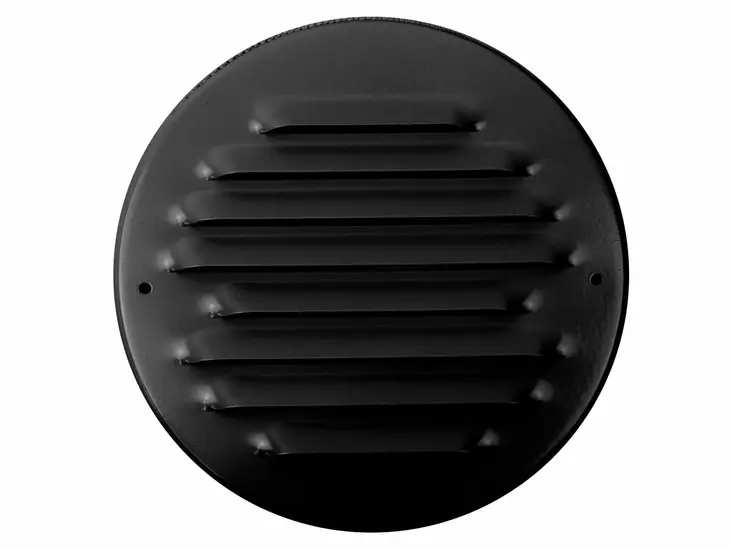 Pisla säle 160mm musta - Säle- ja korvausilmaventtiilit - 0019144 - 1