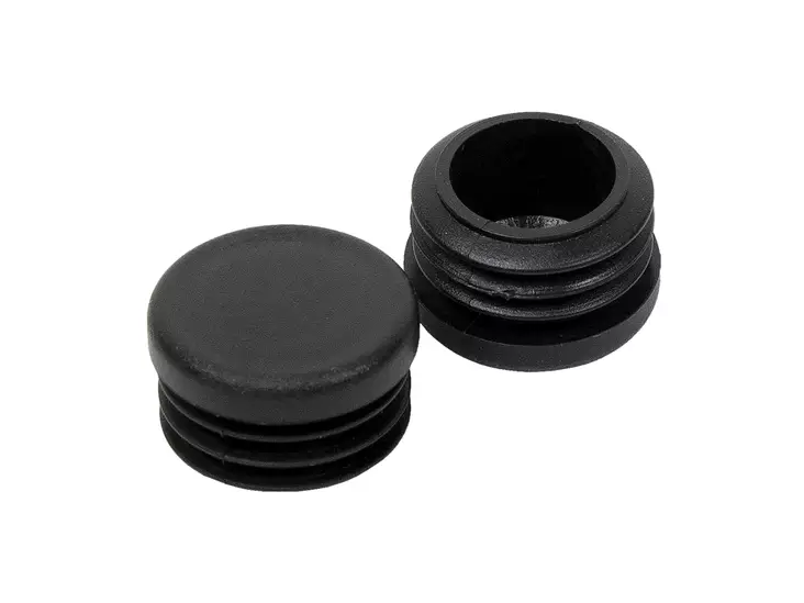 Pisla sisätulppa Ø 19,5/22mm 4kpl muovi/musta - Putken tulpat ulo-/sisä - 0002254 - 2