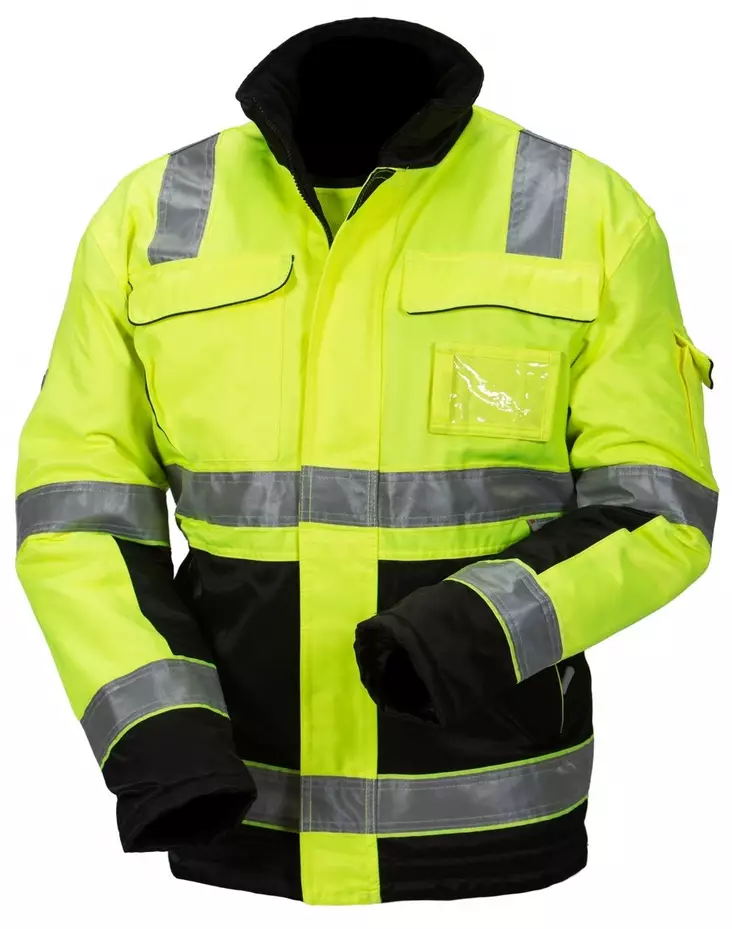 Priha Huomiovärinen talvitakki keltainen Lk.2, 48 - Työtakit ja paidat - 0014764 - 1