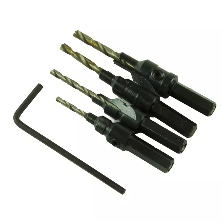 Procat Upotusporanteräsarja 4-os. - Poranteräsarjat - 0015344 - 1