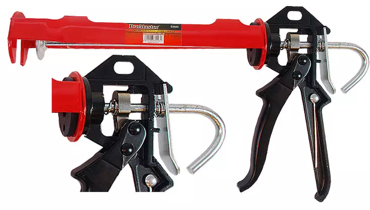 Promaster silikonipuristin 9" vahvistettu - Silikonipuristimet ja uretaanipistoolit - 0006094 - 1