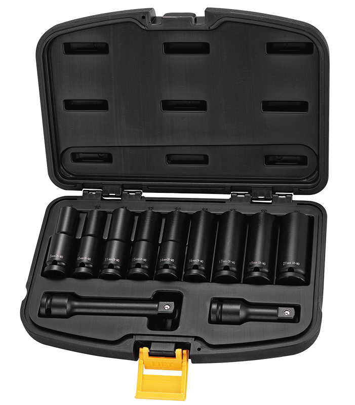 Pro Precis Voimahylsysarja 1/2" 8-21mm pitkät hylsyt - Hylsy- ja työkalusarjat - 0005594 - 1