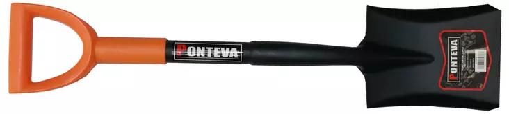 Ponteva tasakärkilapio 70cm - Lapiot ja haravat - 0006414 - 1