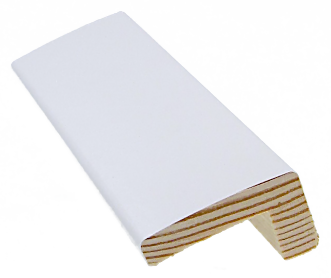 Reunalista 21x42 /13x2200mm valkoinen - Peitelistat - 0000744 - 1