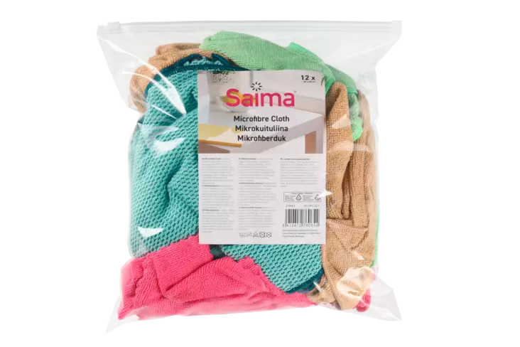 Saima Mikrokuituliina 12kpl - Muut paperit ja pyyhkeet - 0009054 - 1
