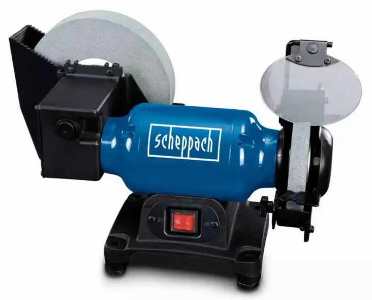 Scheppach Märkä-/kuiva penkkihiomakone BG200W - Penkki- ja nauhahiomakoneet - 0018134 - 1