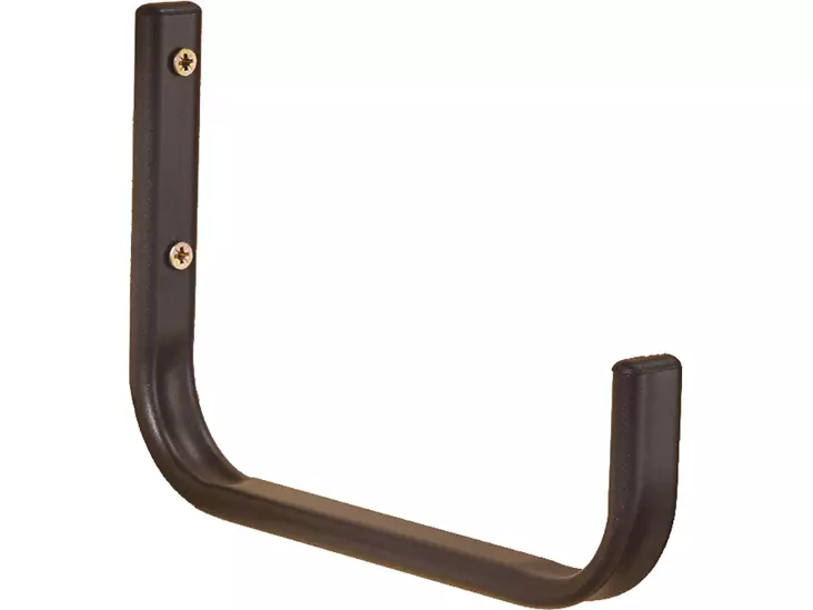 Soikea U-koukku 30x15/300mm max,40kg musta - Varastokoukut - 0002344 - 1