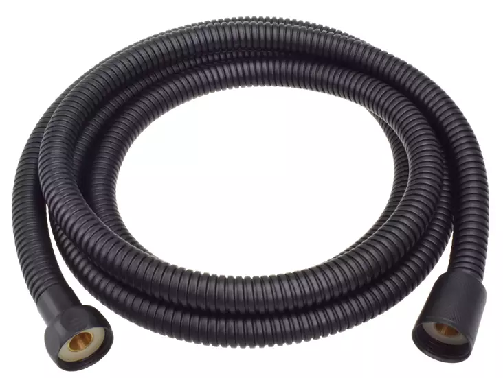 Suihkuletku 2m musta - Poisto-ja tulovesiuletkut - 0010284 - 1