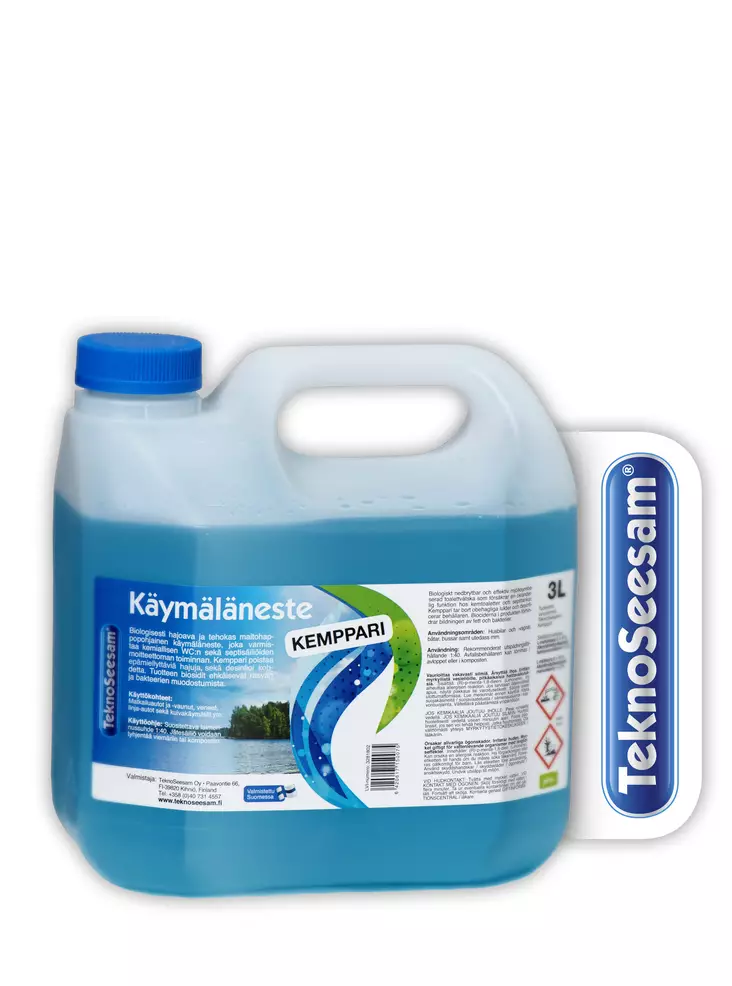Teknoseesam käymäläneste kemppari 3L - Yleipesuaineet - 0009204 - 1
