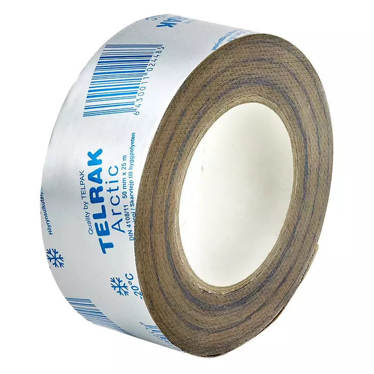 Telrak höyrynsulkuteippi 50mmx25m Arctic - Eristys- ja tiivistysteipit - 0003234 - 1
